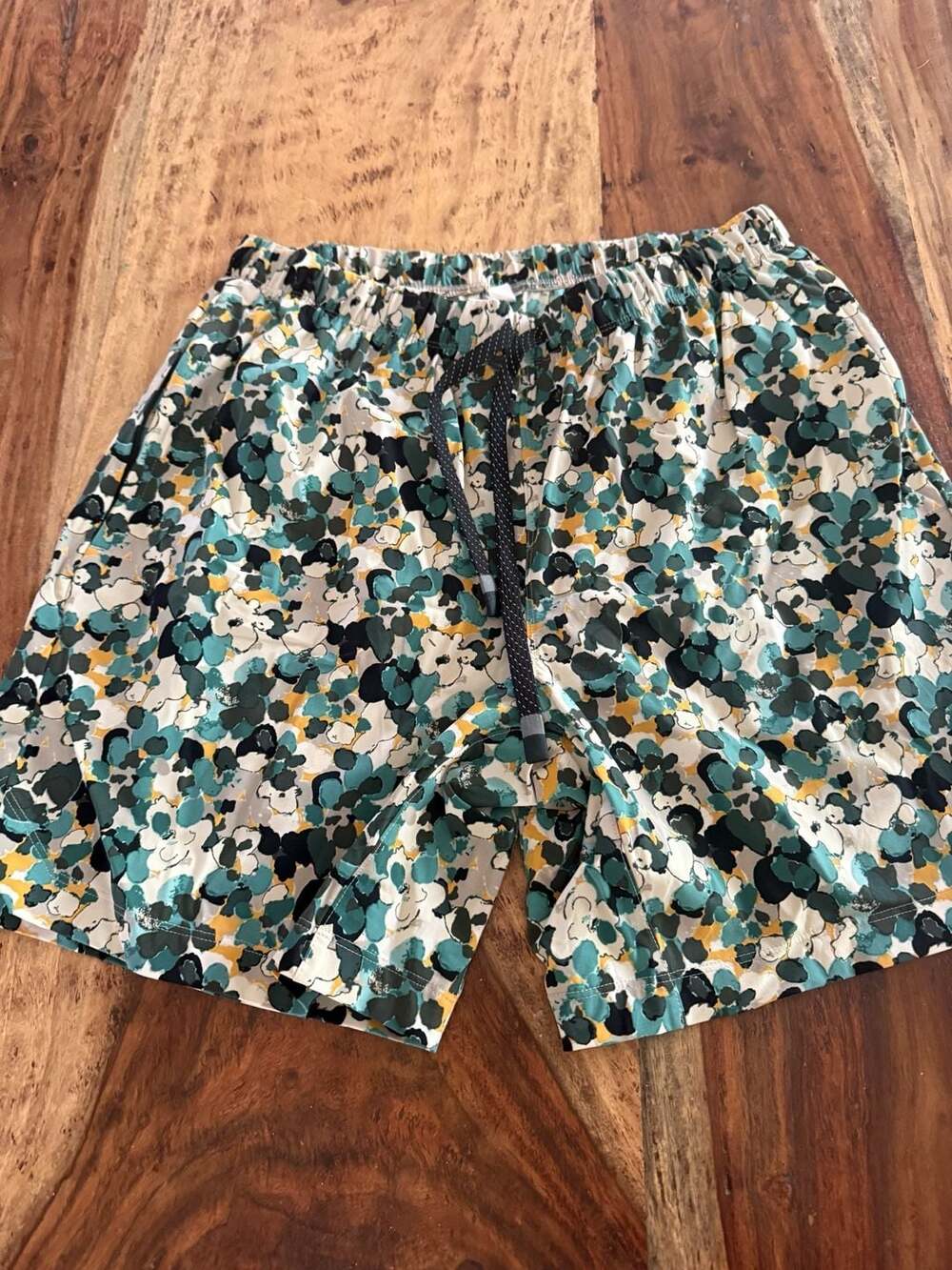 Fabletics The One Short Misty Jade Camo Size L